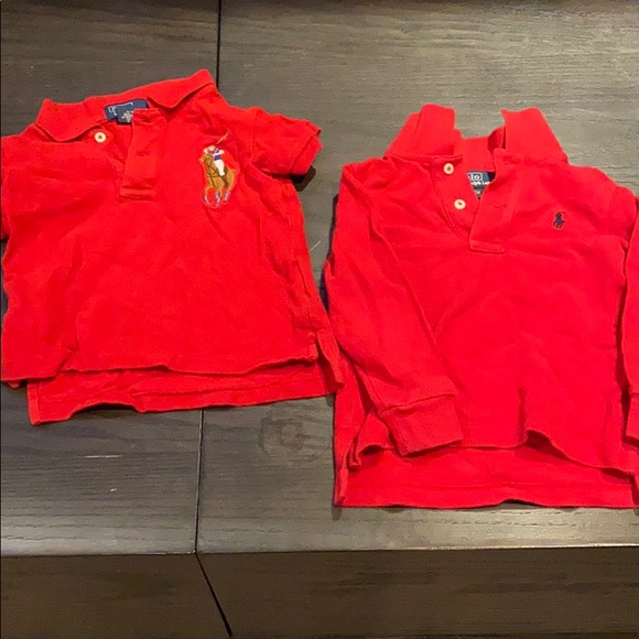 (1) Short sleeve Polo (1) Long sleeve Polo - Picture 1 of 3